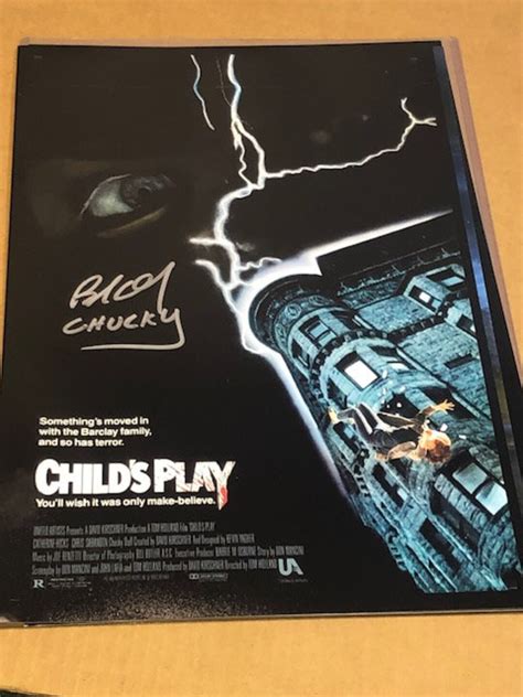 brad dourif signed|brad dourif signed poster.